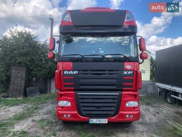 Красный Даф XF 105, объемом двигателя 12.9 л и пробегом 1000 тыс. км за 21500 $, фото 1 на Automoto.ua