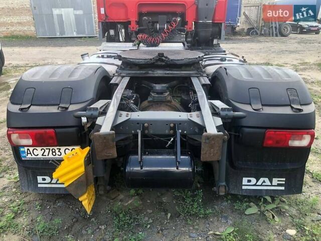 Красный Даф XF 105, объемом двигателя 12.9 л и пробегом 1000 тыс. км за 21500 $, фото 5 на Automoto.ua