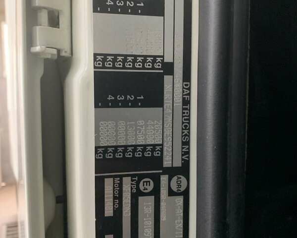 Даф XF 105, объемом двигателя 0 л и пробегом 915 тыс. км за 16700 $, фото 29 на Automoto.ua