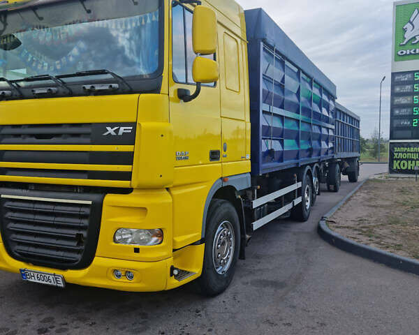 Желтый Даф XF 105, объемом двигателя 12.9 л и пробегом 900 тыс. км за 17500 $, фото 8 на Automoto.ua