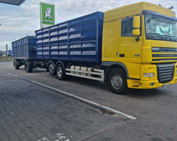 Желтый Даф XF 105, объемом двигателя 12.9 л и пробегом 900 тыс. км за 17500 $, фото 11 на Automoto.ua