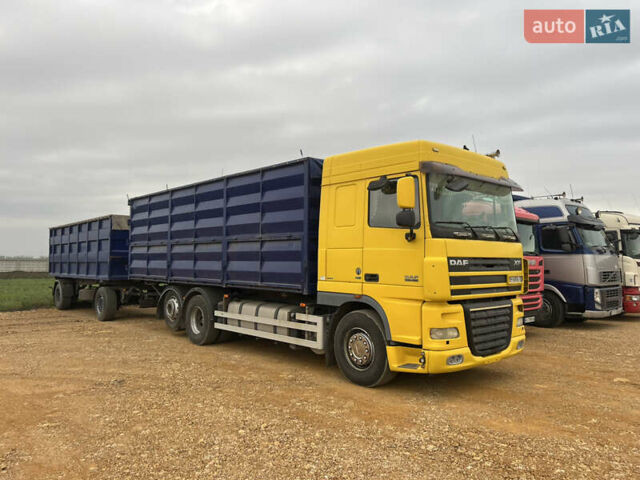 Желтый Даф XF 105, объемом двигателя 12.9 л и пробегом 900 тыс. км за 17500 $, фото 17 на Automoto.ua