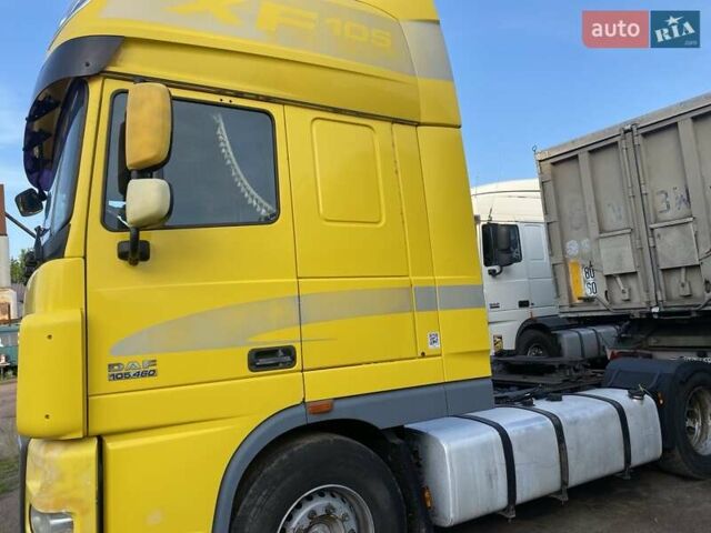 Желтый Даф XF 105, объемом двигателя 0 л и пробегом 980 тыс. км за 12000 $, фото 1 на Automoto.ua