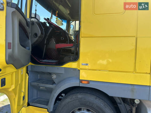 Желтый Даф XF 105, объемом двигателя 12.9 л и пробегом 1 тыс. км за 11500 $, фото 5 на Automoto.ua