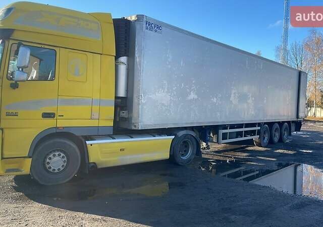 Желтый Даф XF 105, объемом двигателя 12.9 л и пробегом 2 тыс. км за 15500 $, фото 1 на Automoto.ua