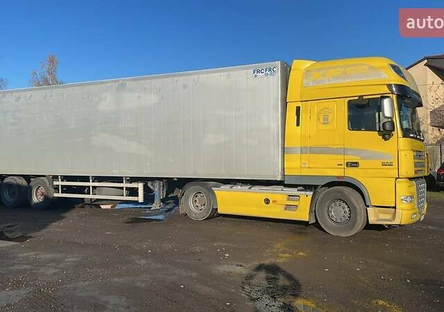 Желтый Даф XF 105, объемом двигателя 12.9 л и пробегом 2 тыс. км за 15500 $, фото 2 на Automoto.ua