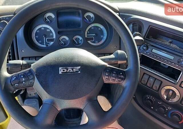 Желтый Даф XF 105, объемом двигателя 12.9 л и пробегом 1 тыс. км за 12062 $, фото 5 на Automoto.ua