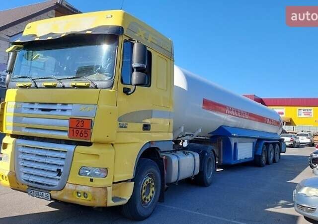 Желтый Даф XF 105, объемом двигателя 12.9 л и пробегом 1 тыс. км за 12062 $, фото 1 на Automoto.ua