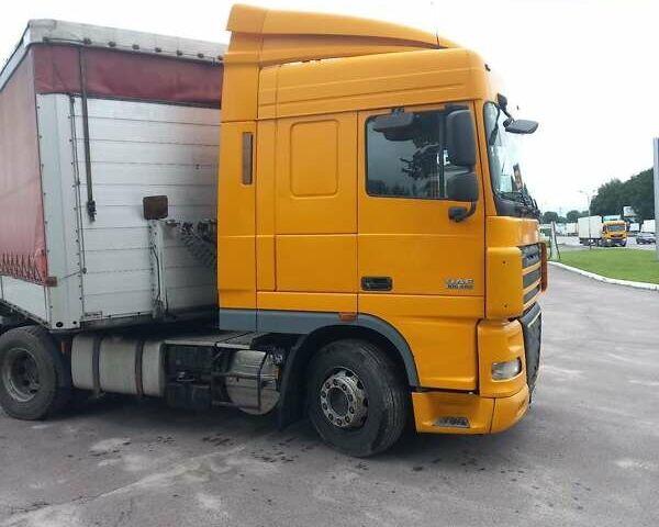 Желтый Даф XF 105, объемом двигателя 12.9 л и пробегом 1 тыс. км за 9277 $, фото 2 на Automoto.ua