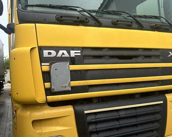 Желтый Даф XF 105, объемом двигателя 12.9 л и пробегом 800 тыс. км за 15500 $, фото 2 на Automoto.ua