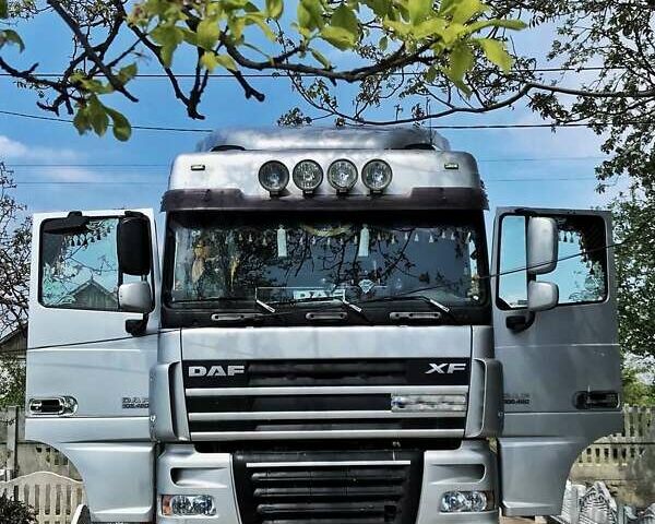 Серый Даф XF 105, объемом двигателя 12.9 л и пробегом 2 тыс. км за 10000 $, фото 4 на Automoto.ua