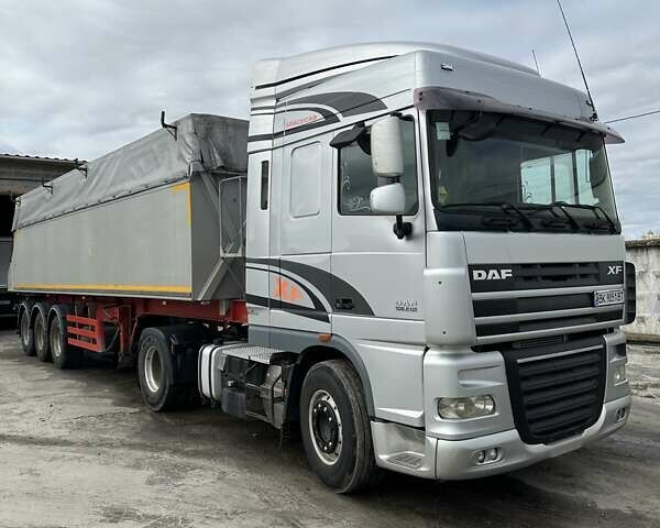 Серый Даф XF 105, объемом двигателя 12.9 л и пробегом 1 тыс. км за 15000 $, фото 1 на Automoto.ua