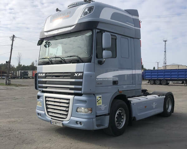 Серый Даф XF 105, объемом двигателя 12.91 л и пробегом 1 тыс. км за 30000 $, фото 5 на Automoto.ua