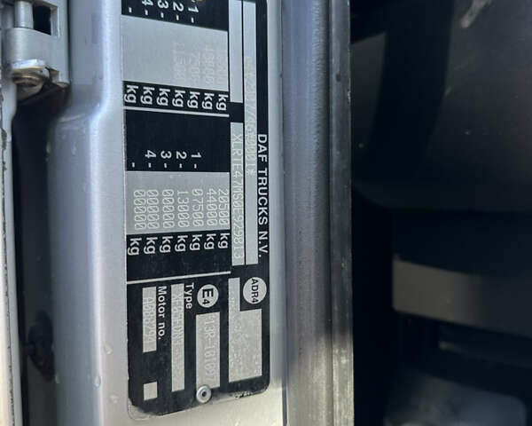 Серый Даф XF 105, объемом двигателя 12.9 л и пробегом 900 тыс. км за 13100 $, фото 10 на Automoto.ua