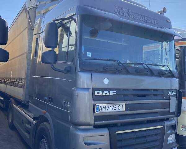 Серый Даф XF 105, объемом двигателя 0 л и пробегом 1000 тыс. км за 18700 $, фото 1 на Automoto.ua