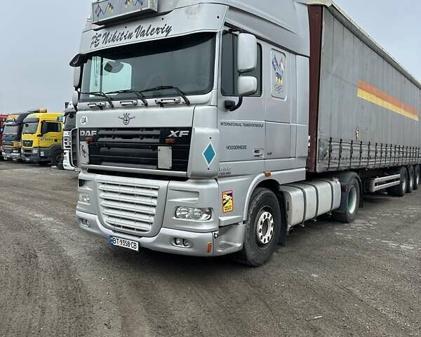 Серый Даф XF 105, объемом двигателя 12.9 л и пробегом 990 тыс. км за 17500 $, фото 5 на Automoto.ua