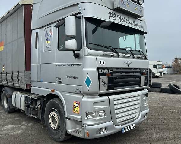 Серый Даф XF 105, объемом двигателя 12.9 л и пробегом 990 тыс. км за 17500 $, фото 8 на Automoto.ua