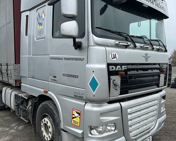 Серый Даф XF 105, объемом двигателя 12.9 л и пробегом 990 тыс. км за 17500 $, фото 4 на Automoto.ua