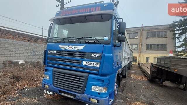 Синий Даф XF 105, объемом двигателя 12.6 л и пробегом 942 тыс. км за 13900 $, фото 11 на Automoto.ua