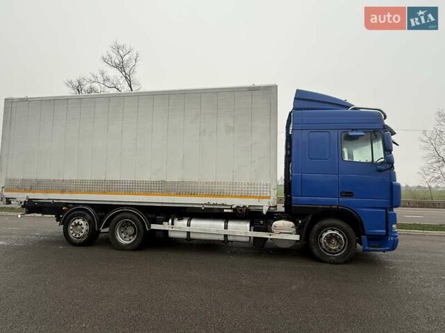 Синий Даф XF 105, объемом двигателя 12.9 л и пробегом 2 тыс. км за 18500 $, фото 3 на Automoto.ua