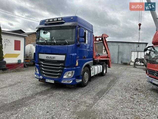 Синій Даф XF 105, об'ємом двигуна 12 л та пробігом 500 тис. км за 36558 $, фото 1 на Automoto.ua