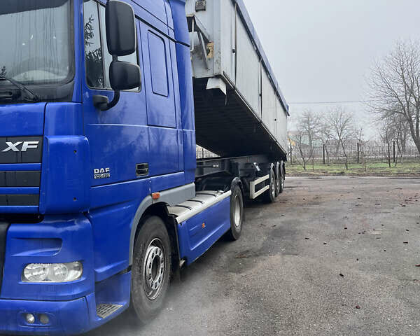 Синий Даф XF 105, объемом двигателя 12.9 л и пробегом 1 тыс. км за 40000 $, фото 1 на Automoto.ua