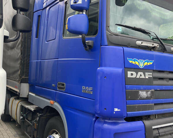 Синій Даф XF 105, об'ємом двигуна 12.9 л та пробігом 990 тис. км за 11500 $, фото 2 на Automoto.ua