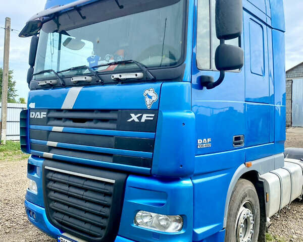 Синий Даф XF 105, объемом двигателя 0 л и пробегом 850 тыс. км за 13500 $, фото 3 на Automoto.ua