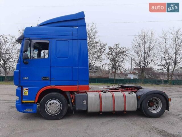 Синий Даф XF 105, объемом двигателя 12.9 л и пробегом 2 тыс. км за 12000 $, фото 5 на Automoto.ua
