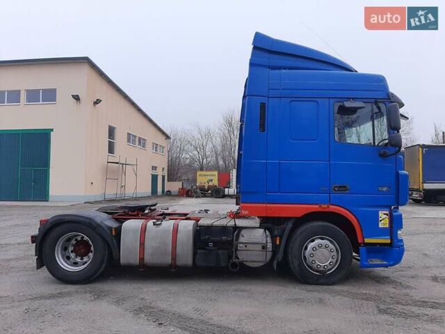 Синий Даф XF 105, объемом двигателя 12.9 л и пробегом 2 тыс. км за 12000 $, фото 4 на Automoto.ua