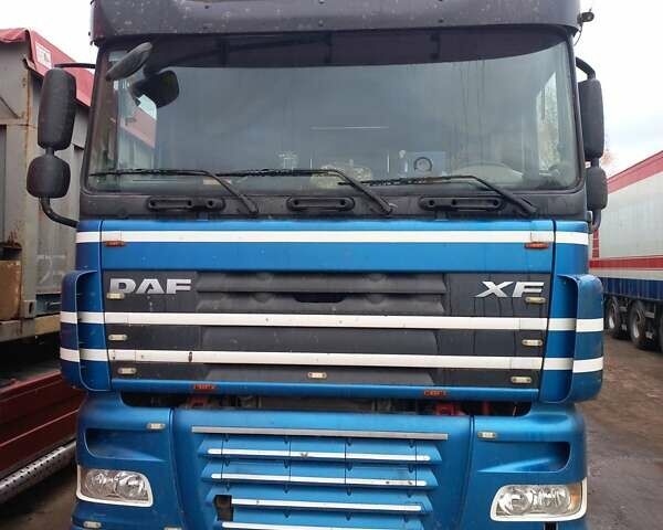 Синий Даф XF 105, объемом двигателя 12.9 л и пробегом 1 тыс. км за 14700 $, фото 2 на Automoto.ua