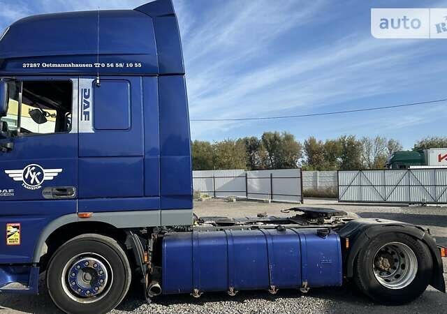 Синий Даф XF 105, объемом двигателя 12.9 л и пробегом 1 тыс. км за 10500 $, фото 4 на Automoto.ua