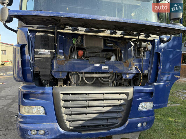 Синий Даф XF 105, объемом двигателя 12.9 л и пробегом 965 тыс. км за 10500 $, фото 8 на Automoto.ua