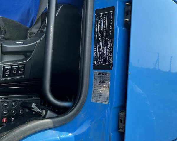 Синий Даф XF 105, объемом двигателя 12.9 л и пробегом 1 тыс. км за 16900 $, фото 30 на Automoto.ua