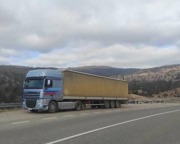 Синий Даф XF 105, объемом двигателя 12.9 л и пробегом 1 тыс. км за 16000 $, фото 2 на Automoto.ua