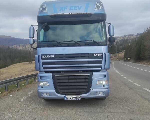 Синий Даф XF 105, объемом двигателя 12.9 л и пробегом 1 тыс. км за 16000 $, фото 3 на Automoto.ua