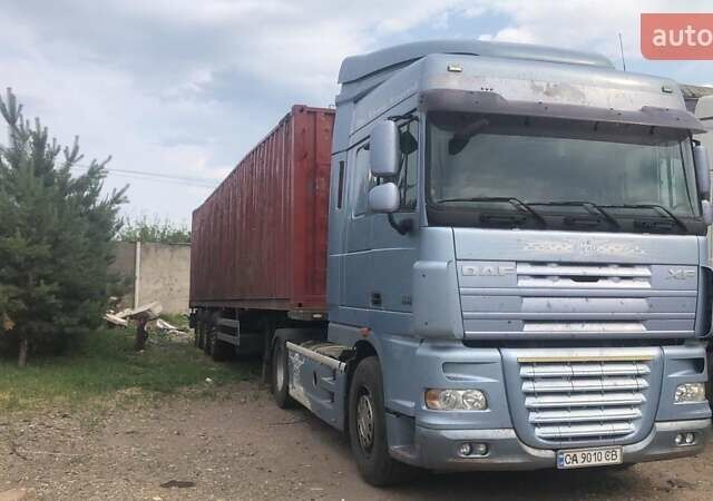 Синий Даф XF 105, объемом двигателя 0 л и пробегом 710 тыс. км за 30000 $, фото 1 на Automoto.ua