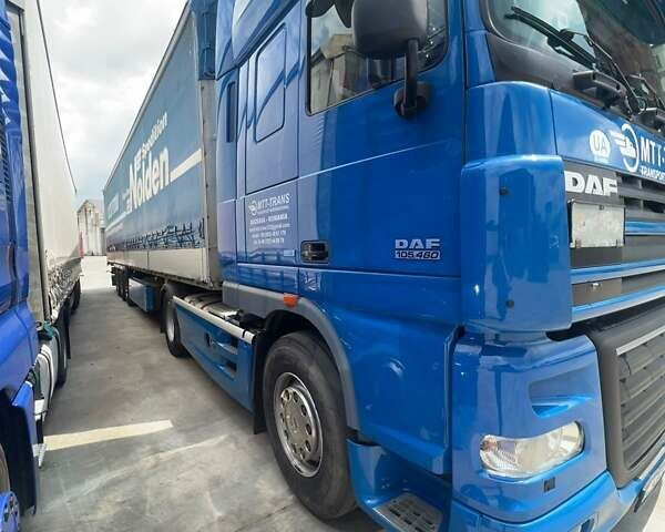 Синий Даф XF 105, объемом двигателя 0 л и пробегом 800 тыс. км за 20000 $, фото 2 на Automoto.ua