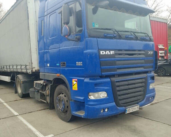 Синий Даф XF 105, объемом двигателя 12.9 л и пробегом 1000 тыс. км за 14999 $, фото 1 на Automoto.ua