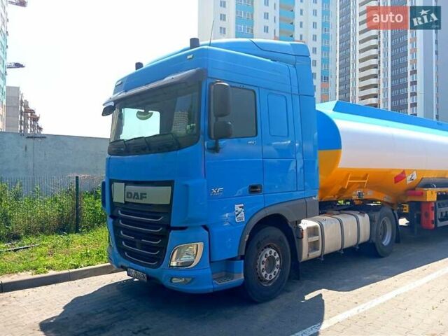 Синий Даф XF 105, объемом двигателя 12.9 л и пробегом 785 тыс. км за 22900 $, фото 1 на Automoto.ua