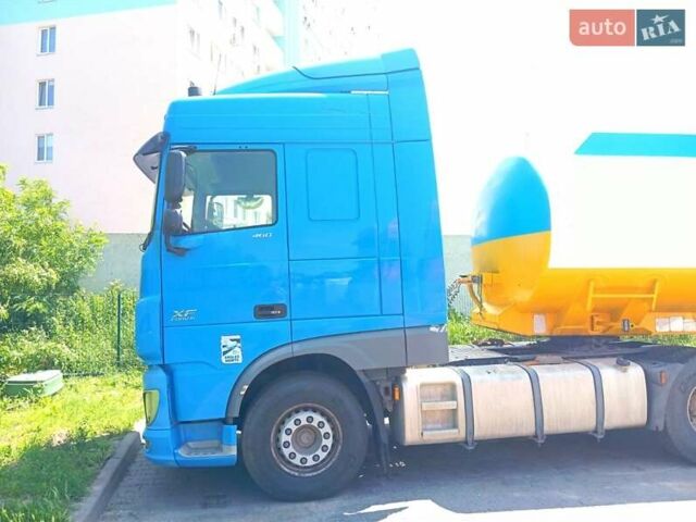 Синий Даф XF 105, объемом двигателя 12.9 л и пробегом 785 тыс. км за 22900 $, фото 4 на Automoto.ua