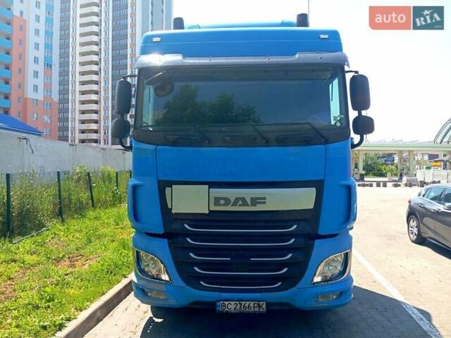 Синий Даф XF 105, объемом двигателя 12.9 л и пробегом 785 тыс. км за 22900 $, фото 2 на Automoto.ua