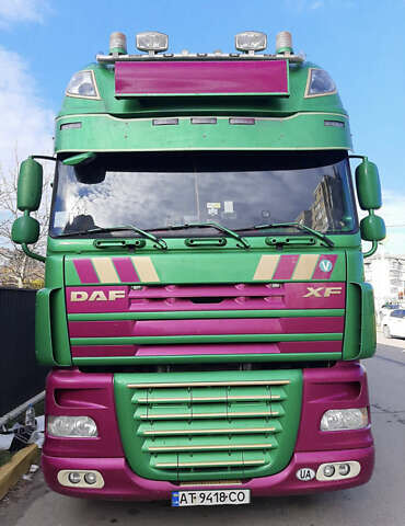 Зеленый Даф XF 105, объемом двигателя 12.9 л и пробегом 1 тыс. км за 19999 $, фото 1 на Automoto.ua