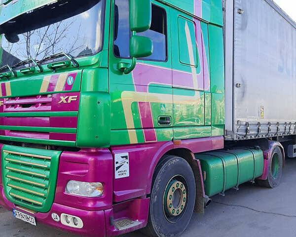 Зеленый Даф XF 105, объемом двигателя 12.9 л и пробегом 1 тыс. км за 19999 $, фото 4 на Automoto.ua