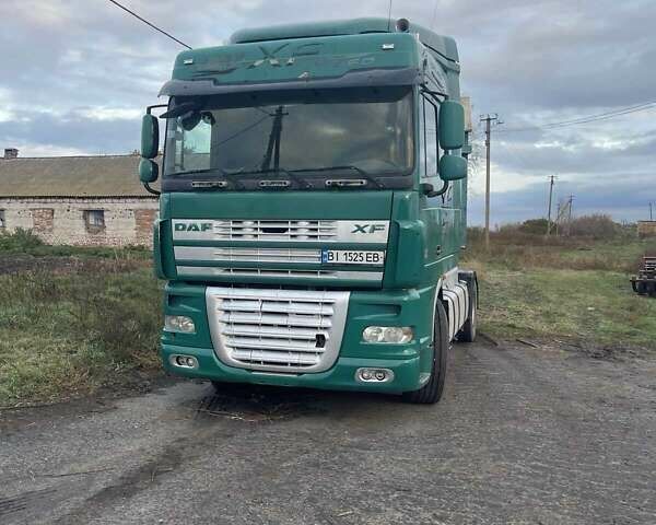 Даф XF 105 2008 у Кременчуге на Automoto.ua Зелений Даф XF 105, об'ємом двигуна 12.9 л та пробігом 10 тис. км за 19000 $, фото 2 на Automoto.ua
