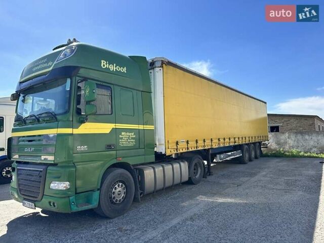 Зелений Даф XF 105, об'ємом двигуна 12.9 л та пробігом 910 тис. км за 21999 $, фото 1 на Automoto.ua