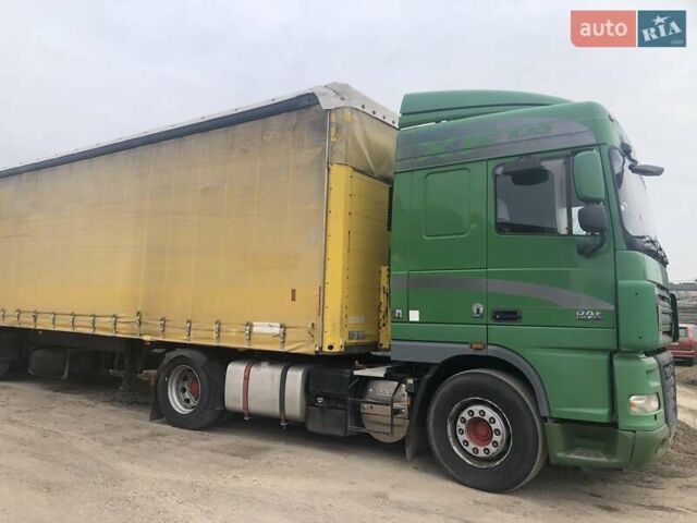 Зеленый Даф XF 105, объемом двигателя 12.9 л и пробегом 2 тыс. км за 24500 $, фото 1 на Automoto.ua