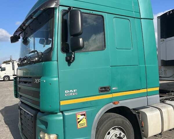 Зеленый Даф XF 105, объемом двигателя 12.9 л и пробегом 145 тыс. км за 11900 $, фото 1 на Automoto.ua