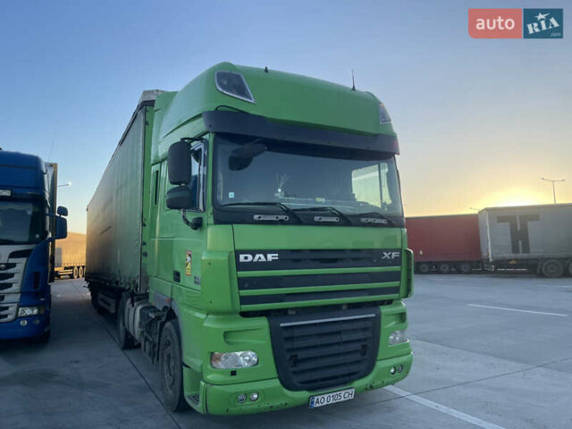 Зеленый Даф XF 105, объемом двигателя 12.9 л и пробегом 700 тыс. км за 12500 $, фото 3 на Automoto.ua