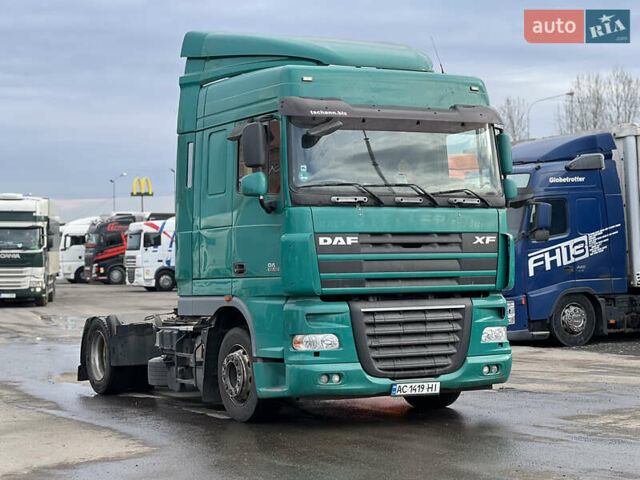 Зеленый Даф XF 105, объемом двигателя 12.9 л и пробегом 1 тыс. км за 7900 $, фото 2 на Automoto.ua